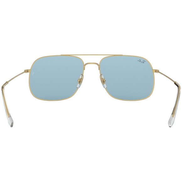 Amazon.com: Ray-Ban RB2132-755/40 Sunglasses Light Blue w  Ray-Ban Unisex Sunglasses Light Blue Lens